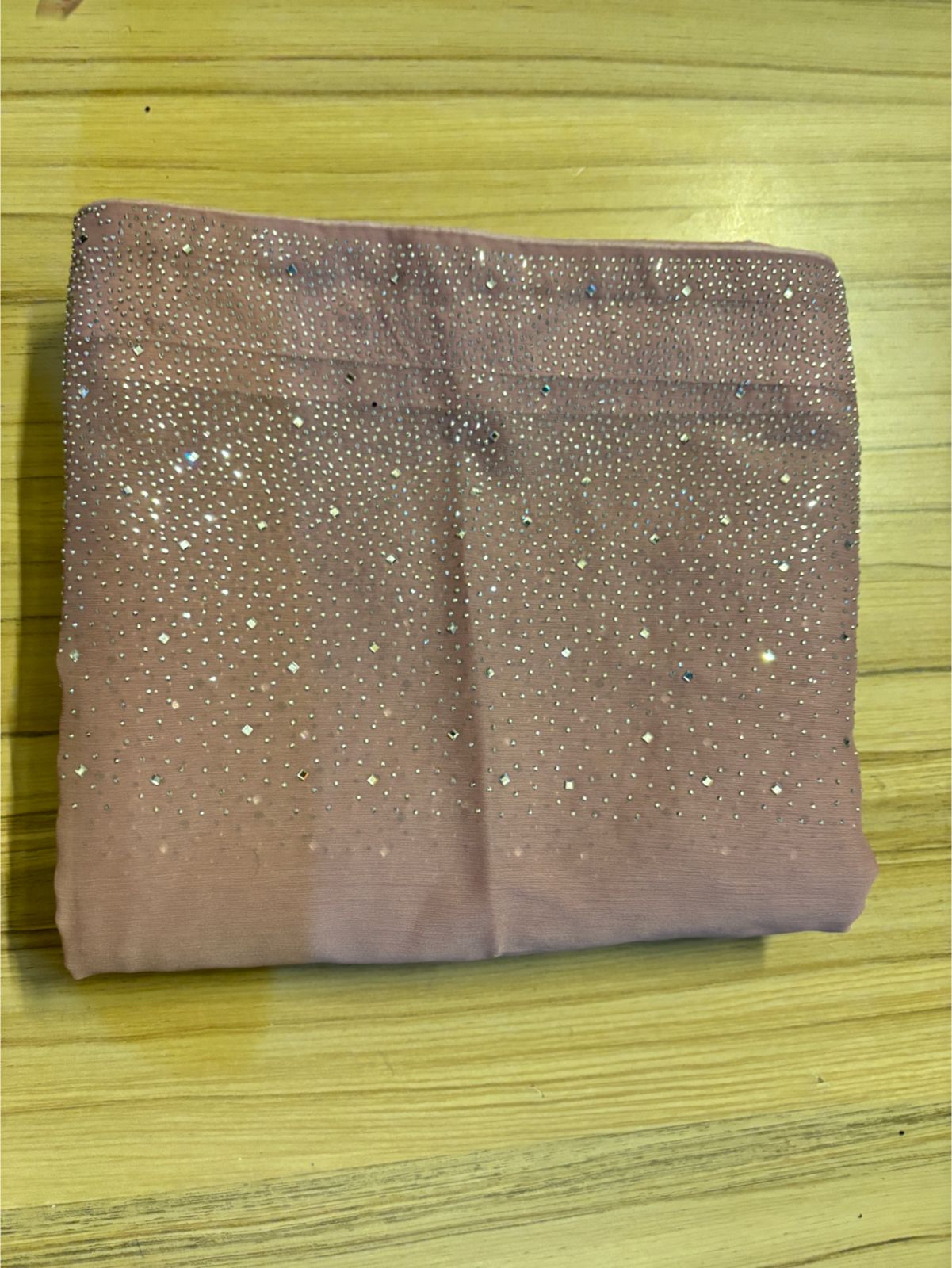 Midnight Spark Chiffon Saree (UNSTITCHED)