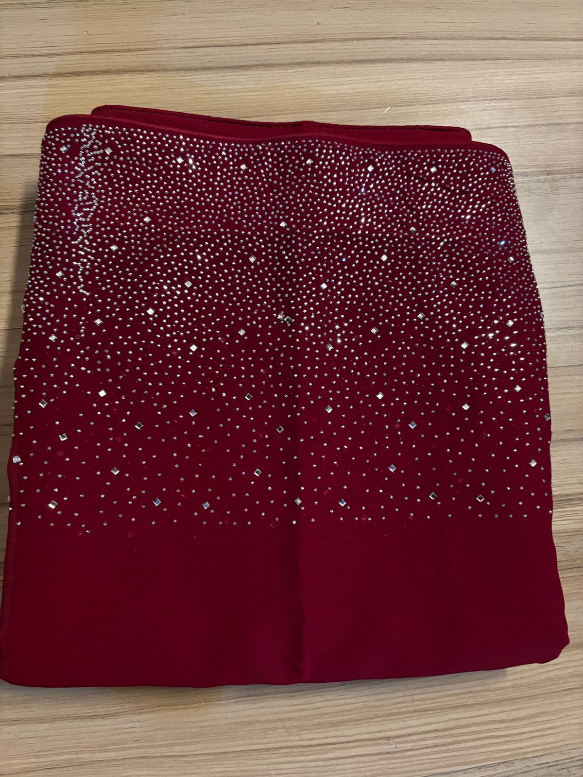 Midnight Spark Chiffon Saree (UNSTITCHED)